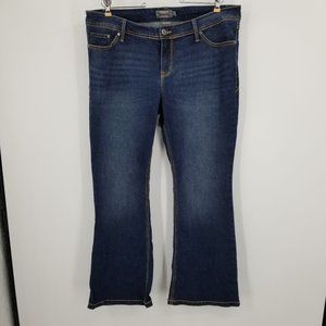 Torrid Luxe Slim Boot Super Stretch Women's Boot Cut Jeans Size 16S